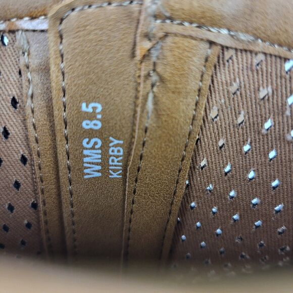 DV Dolce Vita Kirby Pull-On Perforated Western Ankle Bootie Tan 8.5 - Picture 4 of 14